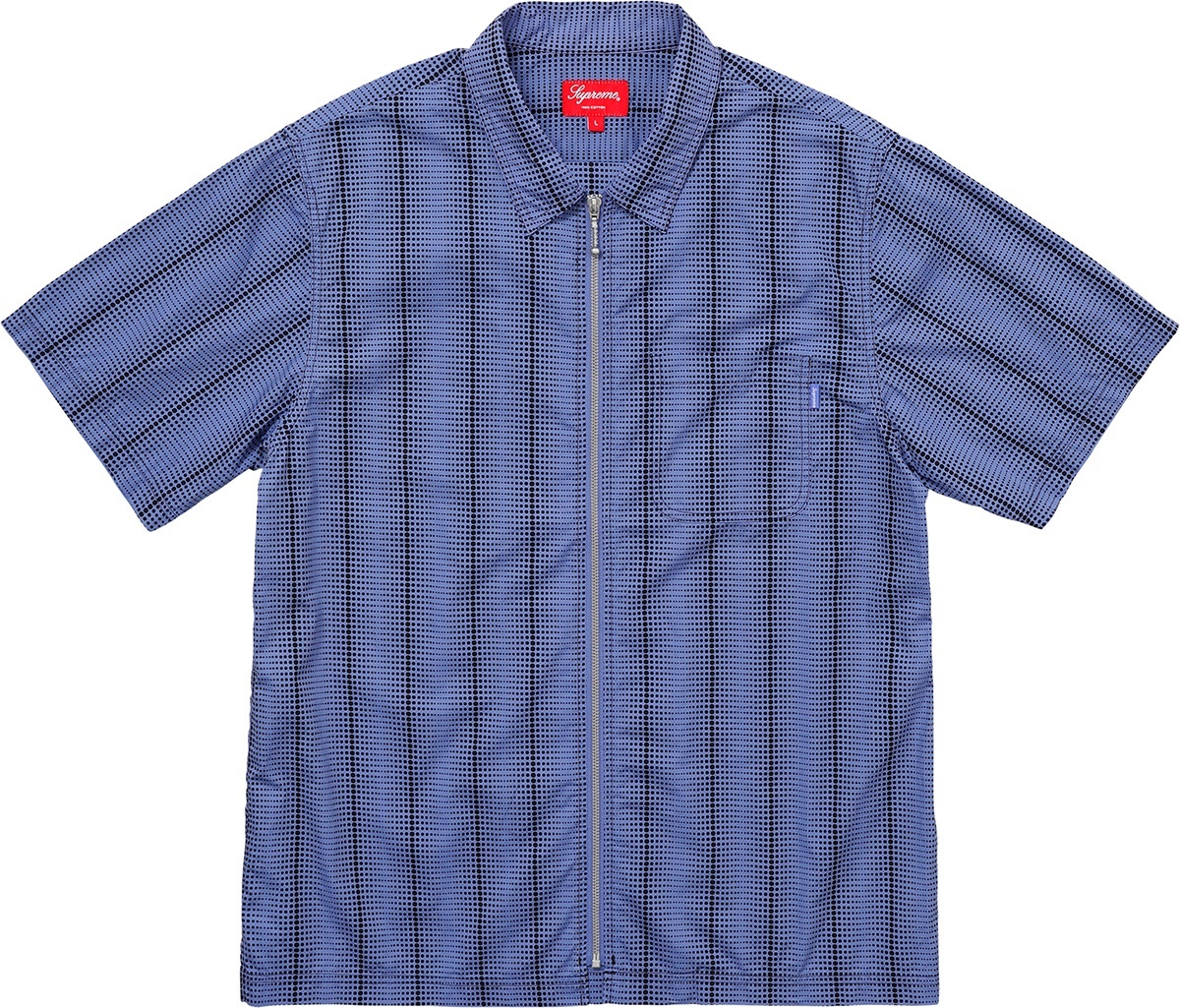 Dots Zip Up Shirt view 2